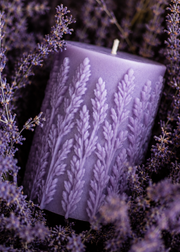 Lavender Scented Candle