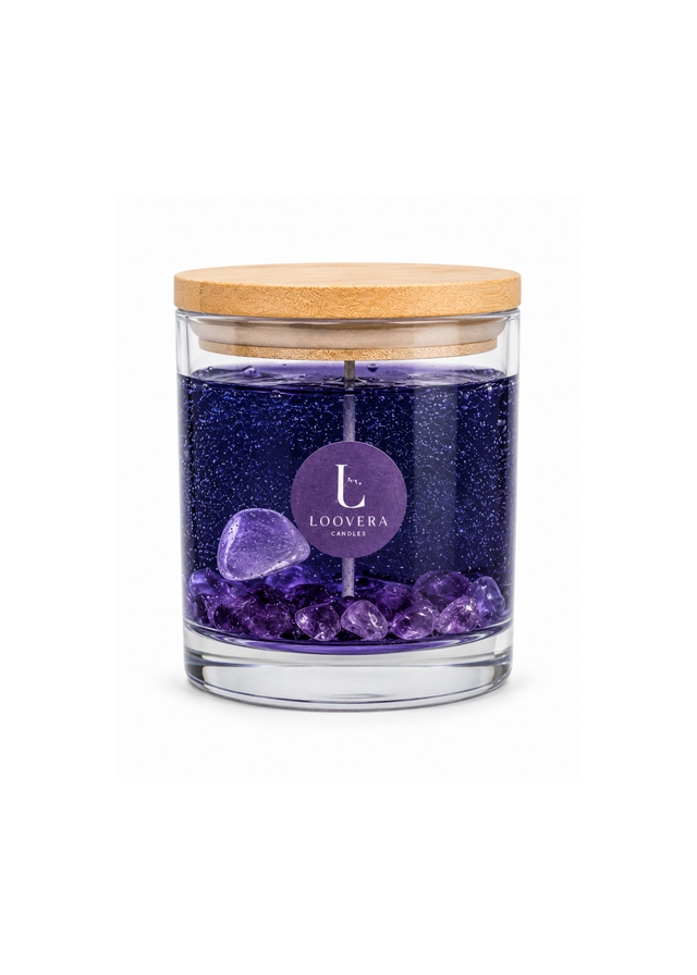 Lavender Scented Jelly Candle