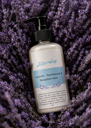 Lavender, Sandalwood and Bergamot Lotion 8 oz